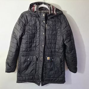 Carhartt Women's Amoret Coat Black Size Medium